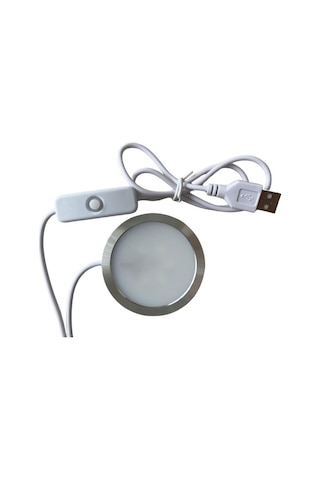Dc 5v Alüminyum Kasalı Usb Anahtarlı Kablolu Led Kit 60 8mm Gün Işığı