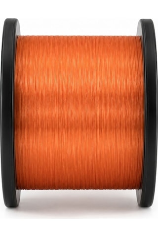 1000 Mt Bobin Misina - Crystal - Turuncu - Ekstra Güçlü - 0,40 Mm