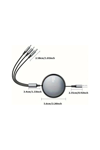 Brightnova 3 İn 1 Data Kablosu 100w 1 2m Yeşil 47 24 İnç 3a 6a Usb Hızlı Şarj İphone Uyumlu 13 14 12 11 Pro X Max Type C Micro Huawei