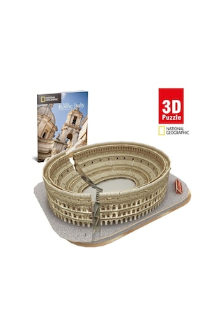Cub Ds0976 Cubic Fun National Geographic Colosseum-Italya 3D Puzz