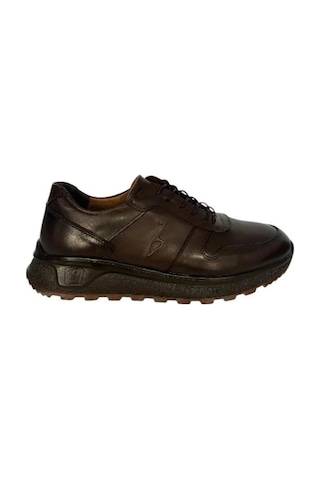 Kemal Tanca 881 673 Erkek Hakiki Deri Spor Ayakkabı & Sneaker Kahverengi