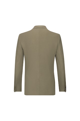 Hatemoğlu Yeşil Slim Fit Mono Yaka Klasik Ceket