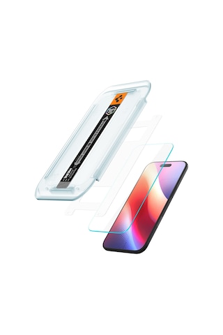 Spigen Apple İphone Air İle Uyumlu Cam Ekran Koruyucu Aluminacore İyonlaştırılmış Güçlendirilmiş Cam Teknolojisi Kolay Kurulum Glas.tr Ez Fit Slim Hd 2 Adet - Agl09861 Beyaz