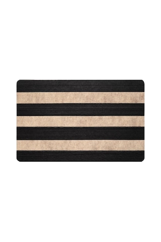 Delta Cc003a Bej Kaymaz Taban Nem Alıcı Toz Alıcı Kapı Önü Paspası Uv Dayanıklı 45x70 Cm