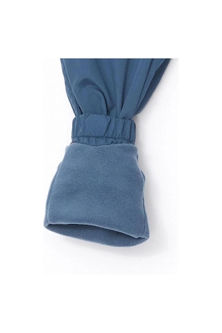 LC Waikiki Lcw Kids İndigo Beli Lastikli Polar Astarlı Erkek Çocuk Pantolon Mavi