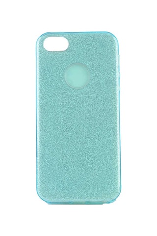 Apple Uyumlu iPhone 5 Kılıf Zore Shining Silikon Siyah