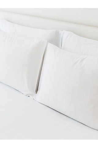 Mulberry Yastık Kılıfı Pamuklu 2 Adet 50x70 Beyaz