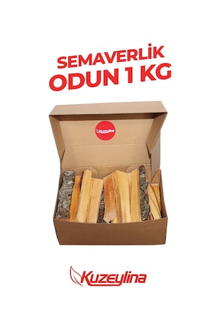 Semaverlik Odun 1 Kg - 15- 17 Cm Özel Kutusunda Tek Kullanımlık