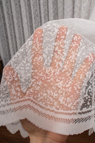 Kar Desen Örme Tül Perde 1165