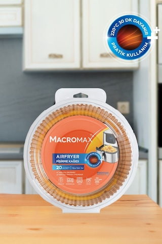 Airfryer Pişirme Kağıdı - 20'li X 10 - 200 Adet