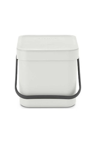 Brabantia Sort&go Lıght Grey Çöp Kovası 6lt Beyaz