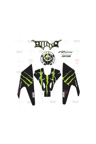 R25 Tank Pad Seti Monster Edition