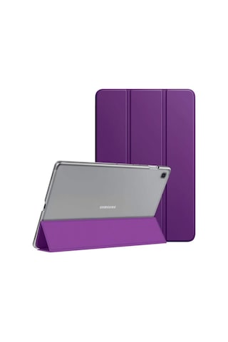 Zore Samsung Uyumlu Galaxy Tab A7 Lite T220 T225 T227 Kılıf PU Deri Smart Standlı Case