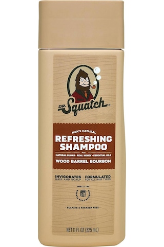 Dr.squatch Wood Barrel Bourbon Şampuan 325ml Tüm Saçlar
