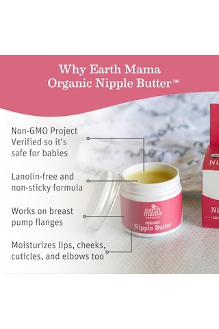 Earth Mama Nipple Angel Baby Emzirme Dönemi Göğüs Ucu Bakım Kremi 60 Ml