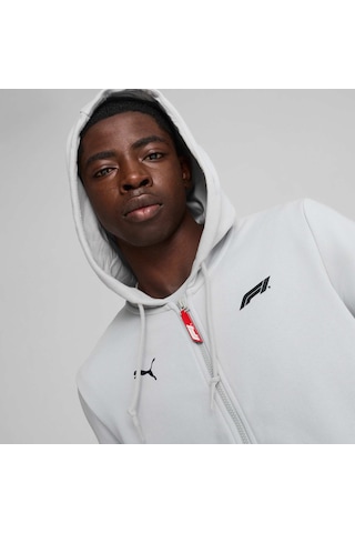 Puma F1 Ess Erkek Kapüşonlu Ceket 626411 04 Gri