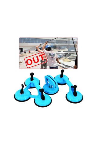 Kosona Dayanıklı Cam Ve Seramik Taşıma Pensleri - Mavi Abs Kauçuk Tabanlı 40-170kg Kapasite