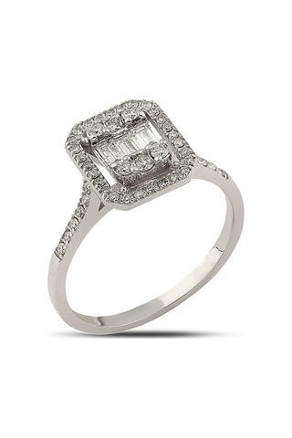 0,35 Ct Baget Pırlanta (465118168)