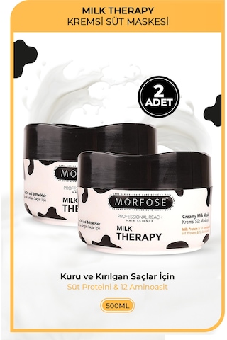Morfose Milk Therapy Maske 2 x 500 ML