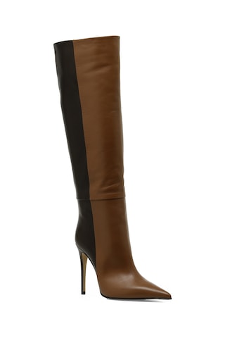 Nine West Heıdı 4pr Taba Kadın Topuklu Çizme 000000000101976108 Taba