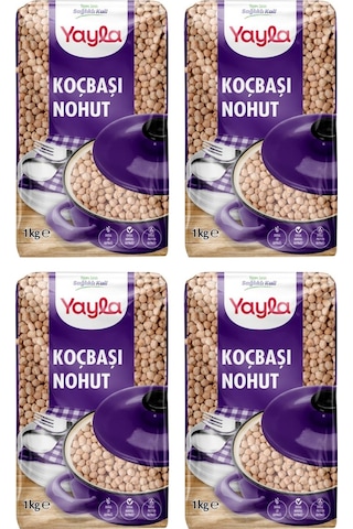 Yayla Koçbaşı Nohut 4 x 1 KG