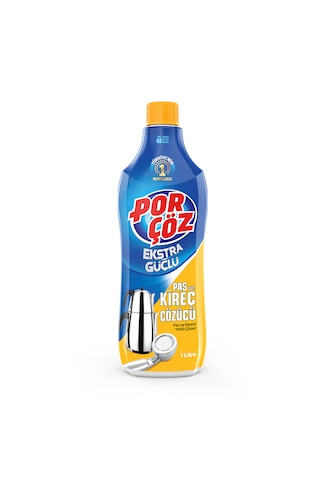 Porçöz Pas Ve Kireç Çözücü 1000 Ml X4 4'lü Set