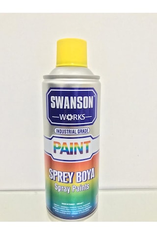 Swanson Works Sprey Boya Sarı 400 ML