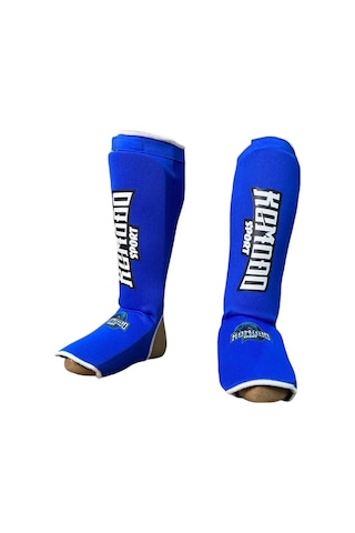 Komodo Sportkick Boks & Muay Thai Bez Kaval Ayaküstü Koruyucu Kbz Mavi