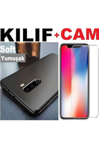 LG Uyumlu V30 Premium Soft Kaliteli Kilif + Cam 564792606