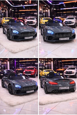 Mercedes Gtr 12 Volt Akülü Araba Antrasit