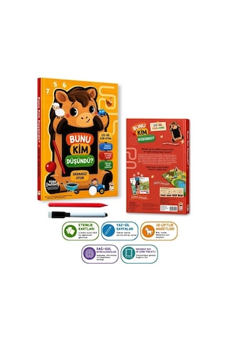 Sincap Kitap Bunu Kim Düşündü Tabletli Maketli Etkinlik Kitabı