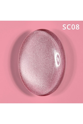 Momo Professional Korean Cat Eye Silky Cat Eye Kedi Gözü Oje Sc08 Pembe 10 Ml