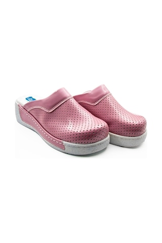 Dr.Comfort Ortopedik Deri Hemşire Sabo Terlik Dr.600 Pembe-Pembe