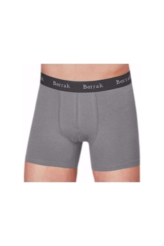 Berrak 4476 Erkek Modal Likralı Boxer 3'Lü