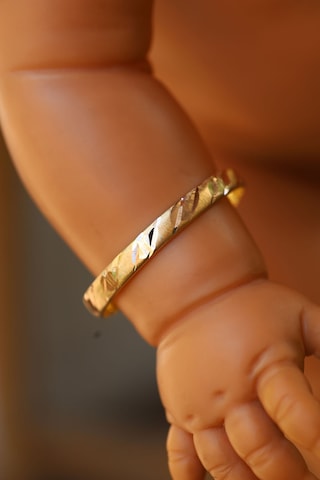 Yenigün Kuyumculuk 14 Ayar Altın 2.5 Gr Model 2 Bebek Altın Bilezik