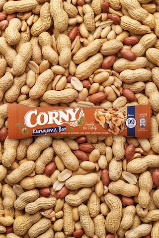 Fındıklı Yer Fıstıklı Doğal Lif Kaynağı Kuruyemiş Bar 20g X 12 Adet