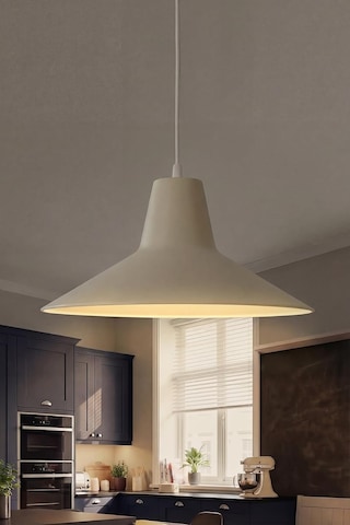 Ruby Metal Sarkıt Avize, Bohem Tavan Lambası Ve Salon Oturma Odası Aydınlatması - Krem - 30 Cm Modern Dekoratif Çok Renkli