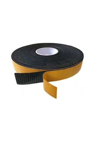 Kauçuk Sünger Bant Isı Ses Titreşim Kesici Bant 6mm Kalın 5cm X 10mt