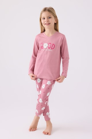 Arnetta Kız Çocuk Pembe Pijama Takımı Ar3088-c-v1 Pembe