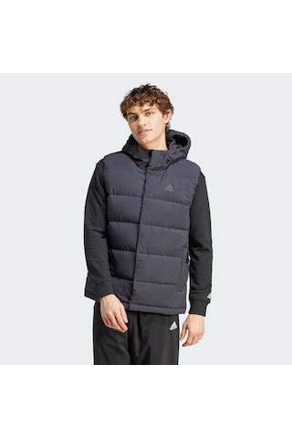 Adidas Erkek Helionic Hooded Down Siyah Yelek Ix8113 001