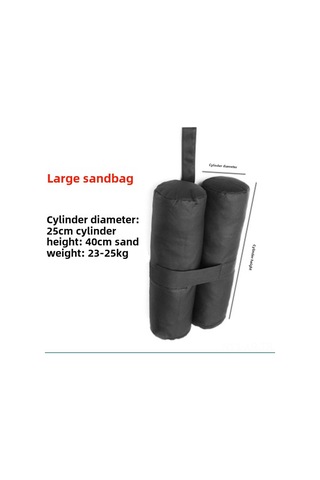 Xiyyadms 600d Oxford Kumaşlı Kamu Reklam Çadırı Sabitleme Torbası - Rüzgar Dayanıklı, Katlanabilir, Taşınabilir 25x40cm Tek Kova Çok Renkli