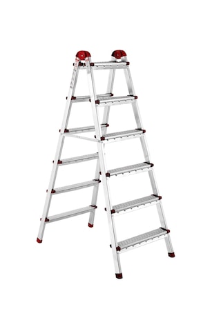 Çift Çıkışlı Katlanabilir Ev Tipi Merdiven 6+6