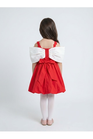 Xo Kids Kız Çocuk Elbise 2-5 Yaş 5884 Kırmızı