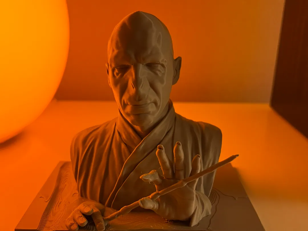 Voldemort Büst Figür Dekoratif 3d Baskı