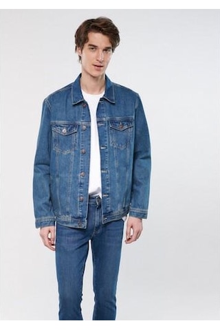 Mavi Mavi Erkek Drake Vintage Comfort Jean Ceket 010143-28013 İndigo