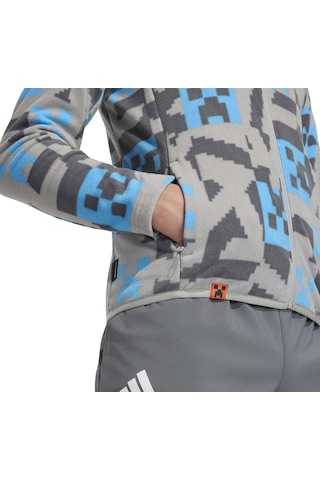 Kd8747-c Adidas K Mc Mt Fz Fle Çocuk Mont Kd8747-c Gri Açık Mavi
