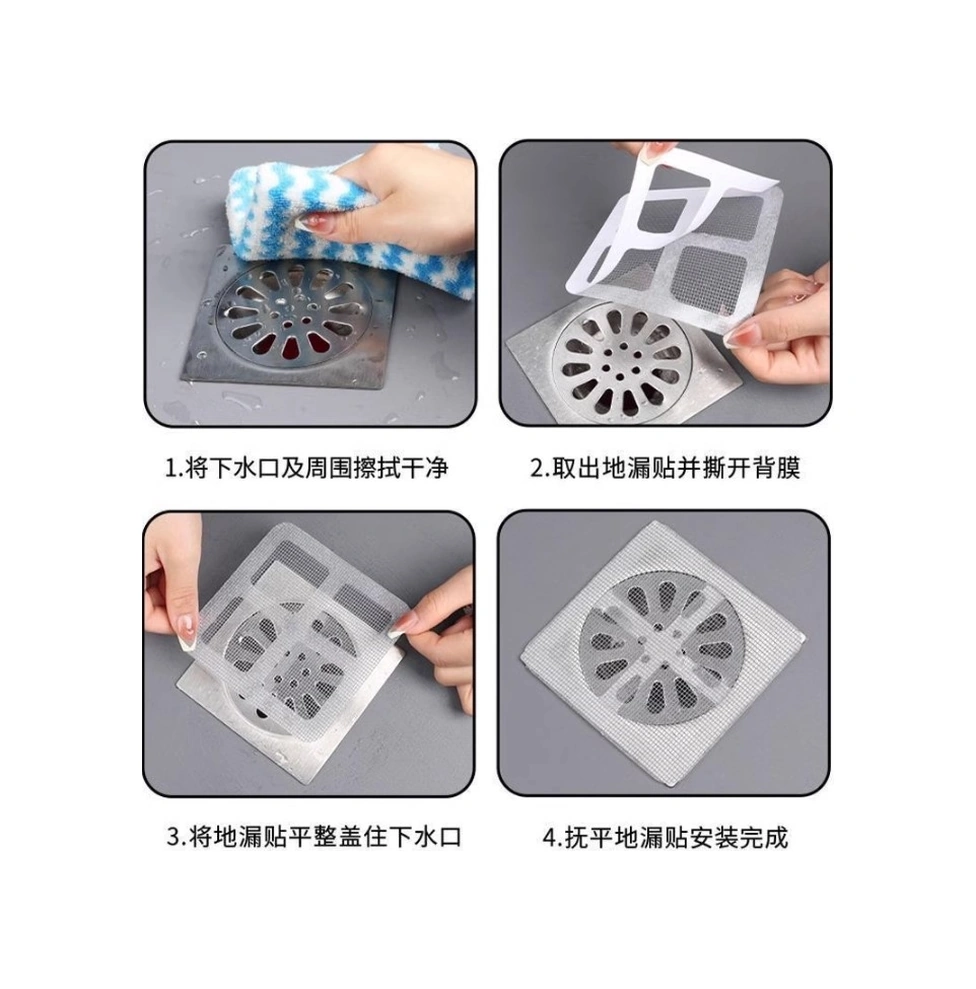 10 Lu Banyo Gider Süzgeci, Sineklik Tamir Kiti 4741 Adaçayı