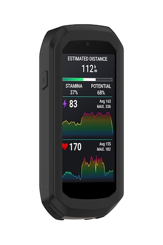 Garmin Edge 1050 Yarım Paket Kronometre Silikon Koruyucu Kılıf İçin Siyah