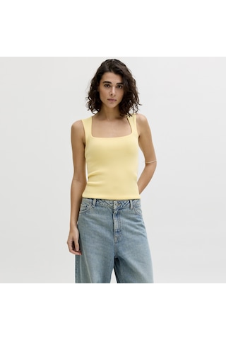 Jack & Jones Kadin Kare Yaka Kolsuz Üst - Posie - 12290769 Çok Renkli