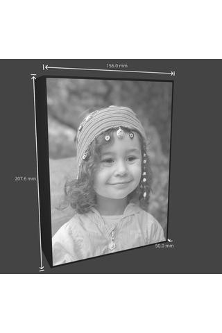 Işıklı Renksiz Lithophane